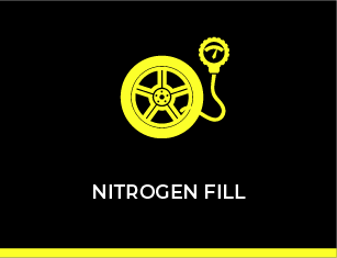 We offer Nitrogen Tire Fill!